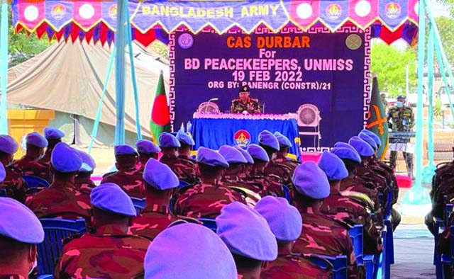 Bangladesh Army plays pivotal role in establishing world peace